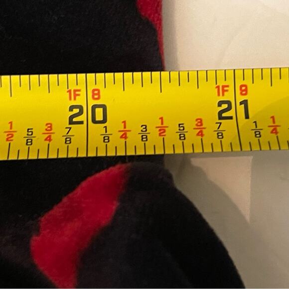 Talbots Black W Red Floral Pure Cotton Velvet Party Event Jacket NWOT Size 10 - Picture 11 of 12